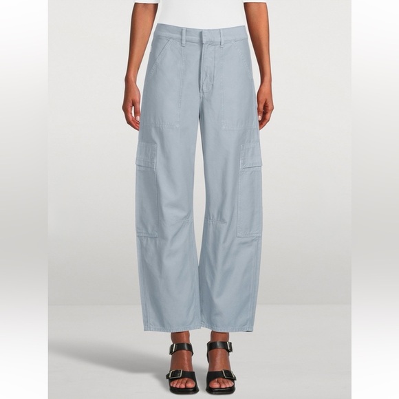 Citizens Of Humanity Pants - NWT Citizens Of Humanity Light Blue Wide-Leg Cargo Pants